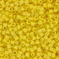 Miyuki delica Beads 11/0 - Matted opaque canary ab DB-1592